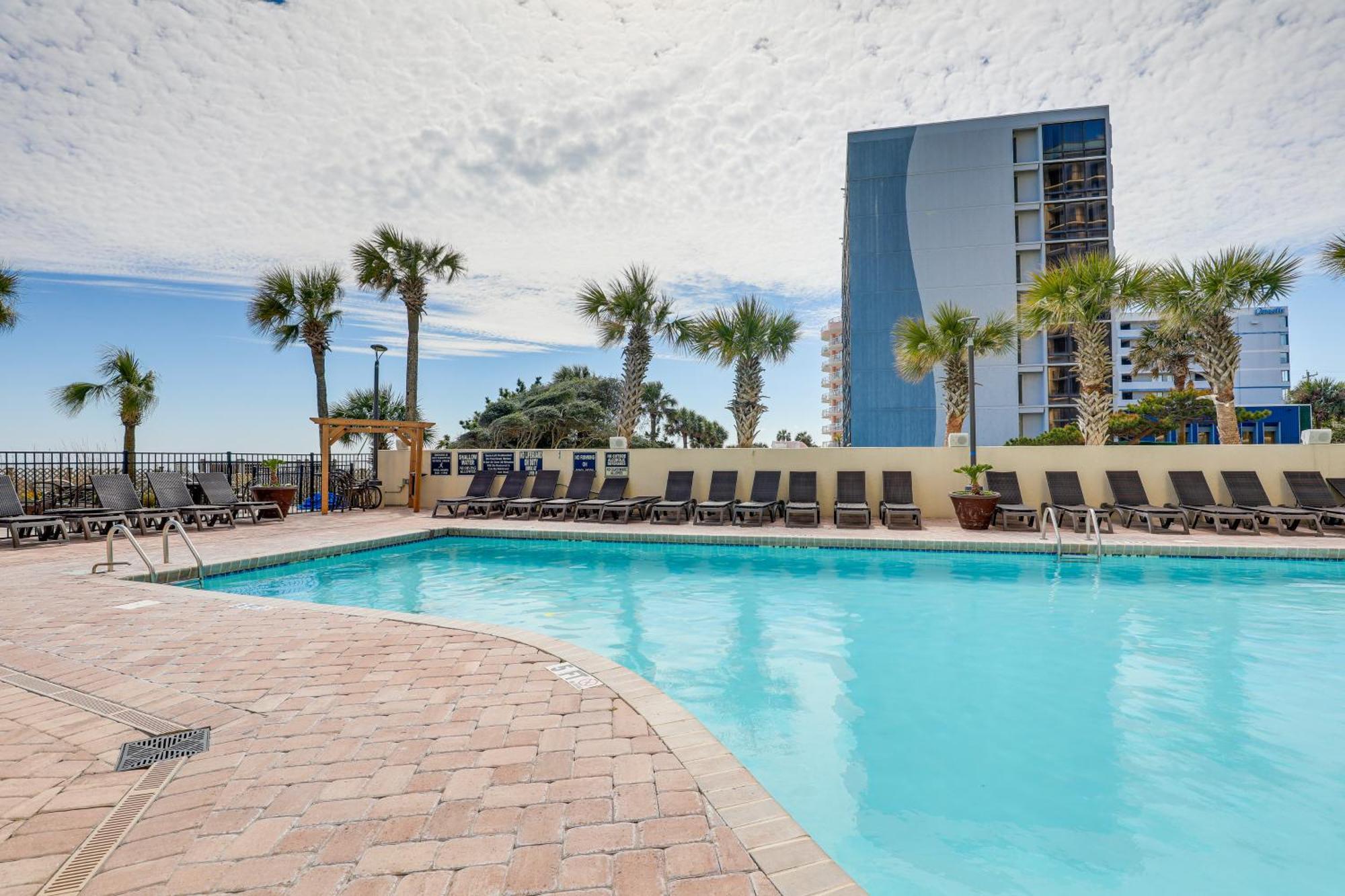 Relaxing Myrtle Beach Oceanfront Vacation Rental! Luaran gambar