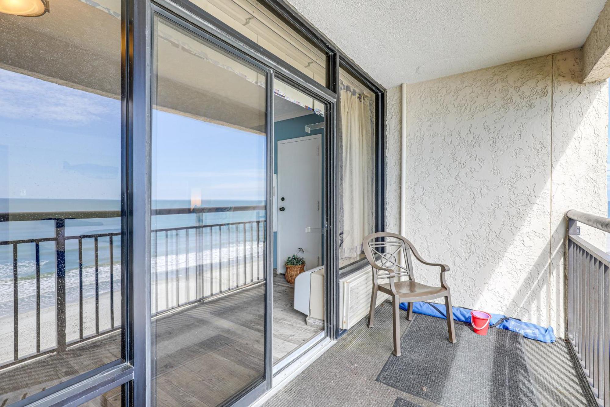 Relaxing Myrtle Beach Oceanfront Vacation Rental! Luaran gambar